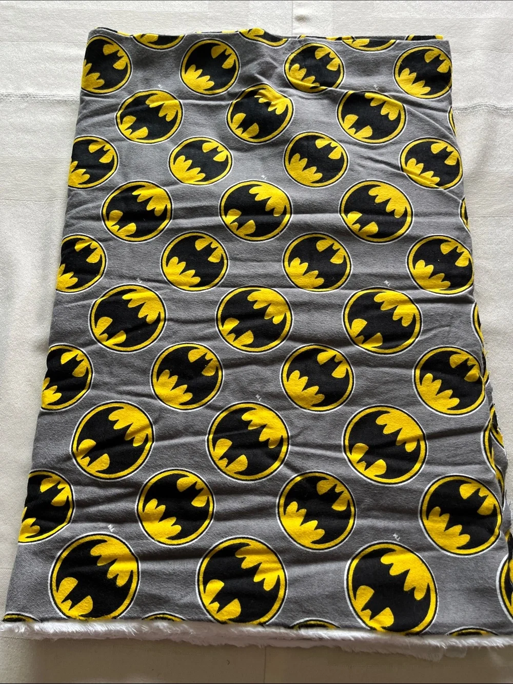 Batman Flannel Soft Cotton Fabric 3 Plus Yards L by 40” W